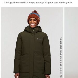 Calidez Down Parka - Women's Green Winter Jacket
